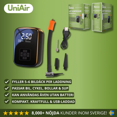 UniAir™ - Kraftfull, kompakt och alltid redo