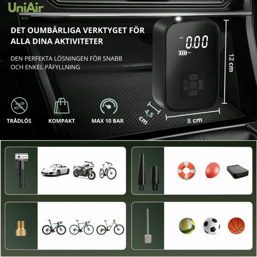 UniAir™ - Kraftfull, kompakt och alltid redo
